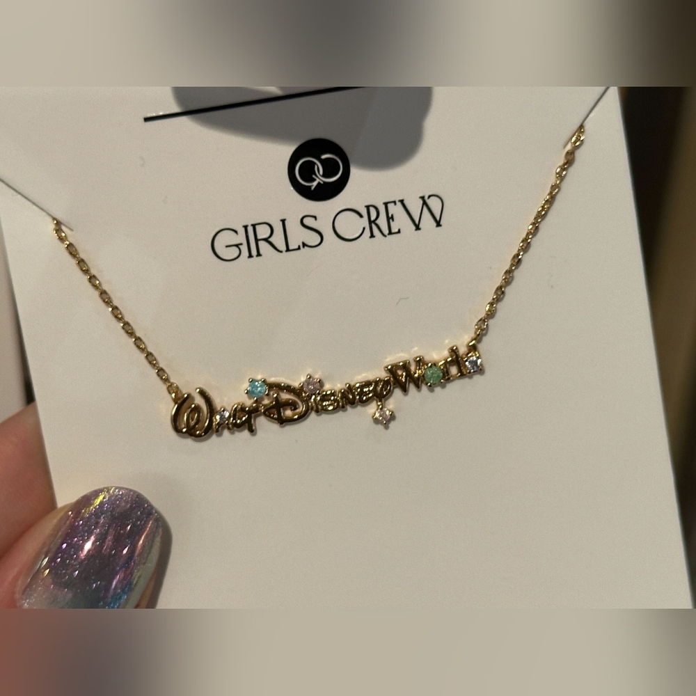 Walt Disney World Necklace by Girls CrewFree Shipping